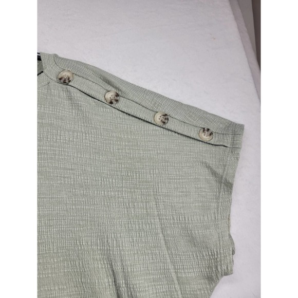 Retr@logy Women's Blouse Top Pullover Army Green Size 2x - Picture 3 of 5